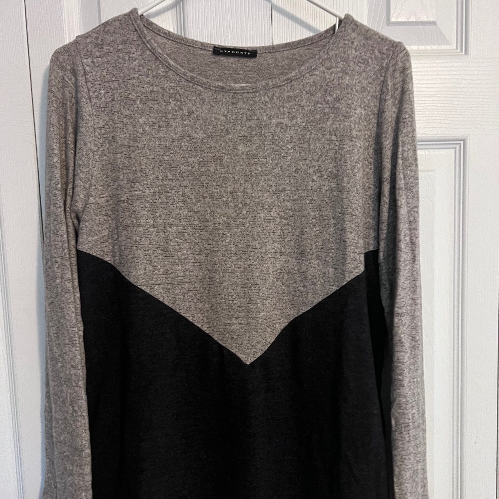 Black and Grey Sweater
